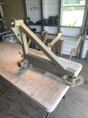 Universal Swing Out Tire Carrier by 6 Monkeys Upfit Parts Sahara Tan Yes (+$50)